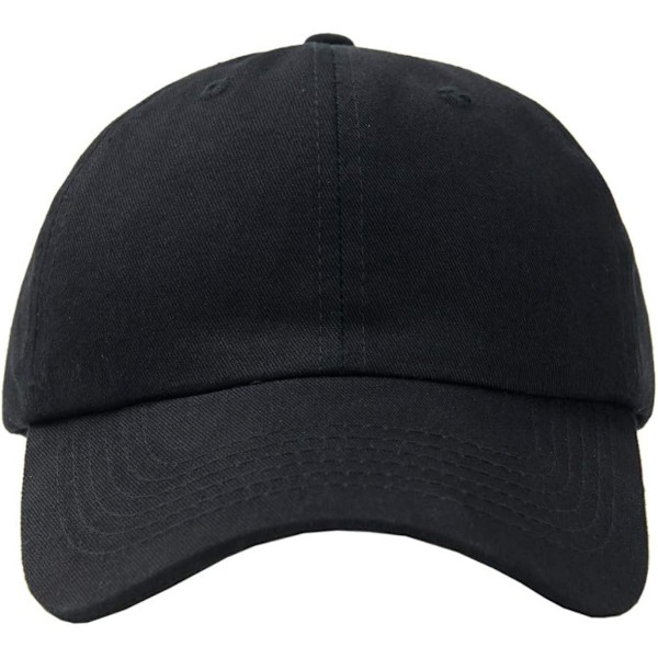 Hatter for menn Klassisk lav profil Justerbar stroppbak Bomull Dad Hatter Baseball