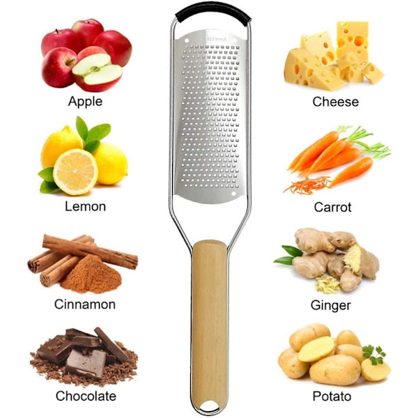 Opgrader Zester Rivjern & Osteløfter - Parmesanost. Citron