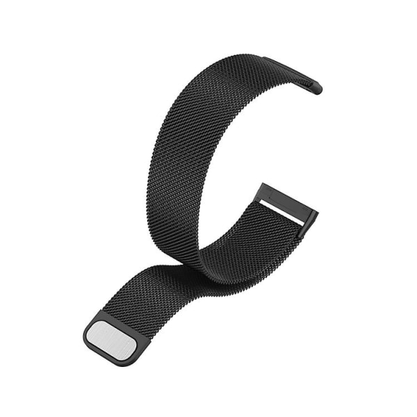 Til Fitbit Versa 3 Milanese Watch Band HMV Black