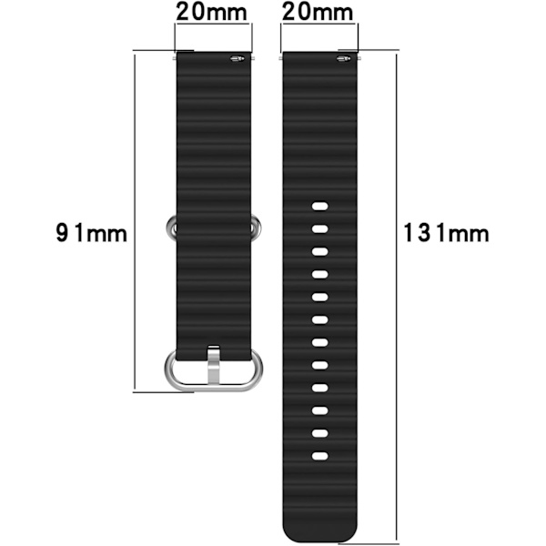 Garmin 245 ur rem, blød silikone