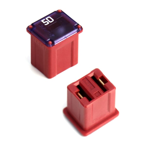 Jcase Automotive Low Profile Fuse Set - 20A, 25A, 30A, 40A, 50A, 60A (2 stk. af hver)