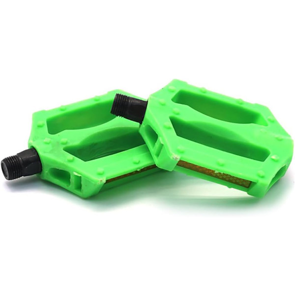 Resin børnecykelpedal - 1 par 9/16 pedaler med reflekser