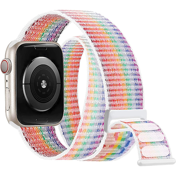 För Apple Watch Band 49 mm 45 mm 41 mm 44 mm 40 mm 42 mm 38 mm, Dubbel Tour