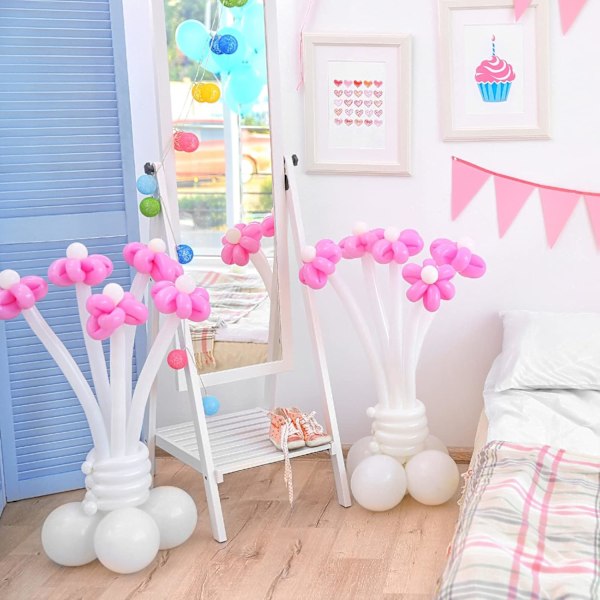 50 stk. DIY lange vridbare ballonger