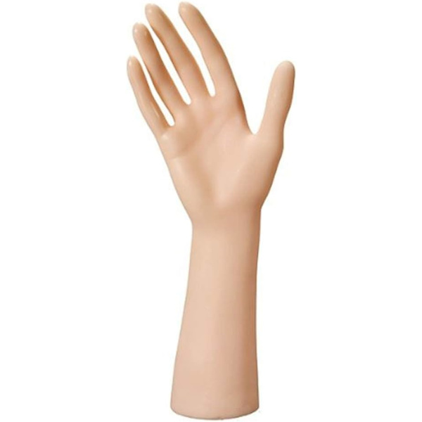 Kvinnlig skyltdocka Arm Hand Up Ring Armband Smycken Display Stand Hållare