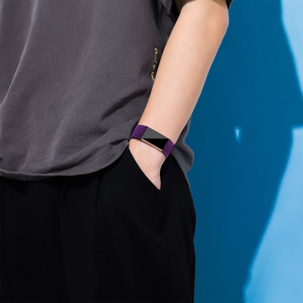 Kompatibel med Fitbit Charge 3/4 rem - Vandtætte silikone udskiftning sport armbånd (4 pakke, lille/stor)