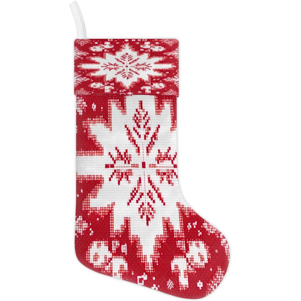 Julstumpen Weihnachtsstrumpf Present Holder Holiday Xmas Strumpor Sockor för Familj Dekoration Hängande Ornament Party 45 x 19,8 cm