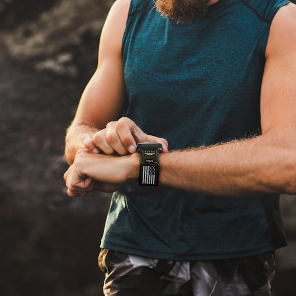Robust nylonrem til Galaxy Watch Ultra-remme 47mm til mænd og kvinder, One Click No Gap stofvævede armbånd Justerbar sportsrem til Galaxy