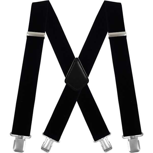 X-Back Heavy Duty Suspender för Män (5 cm breda)