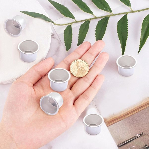Ljushållare Taper Candle - Paket med 20 metalljusmunstycken