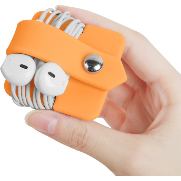 Silikon Hörlurar Wrap Winder Hörlurar Organizer