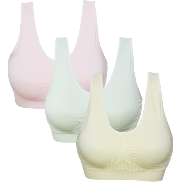 3-pak Dam Ultimate Comfy M Support Sømløs Trådløs