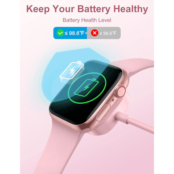 for Apple Watch-lader. Kompatibel med Apple Watch