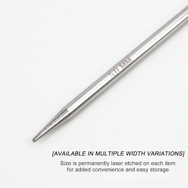 4 mm cirkulära stickor - korta rundstickor