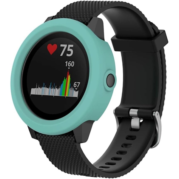Skärmskydd 2 st Kompatibla för Garmin 3 Fodral - Mjukt Silikonskyddsfodral Stötsäkert Anti-Fall Skyddsfodral Skalram Stötfångarskydd