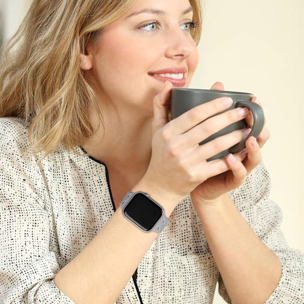 5-pack mjuka silikonband som är kompatibla med Apple Watch -band