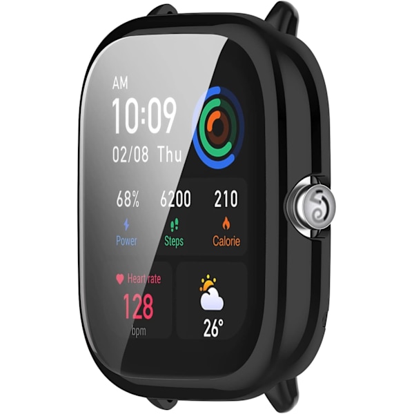 Mjuka TPU-skal avsedda för Amazfit GTS 4 Mini Klockfodral Tillbehör Fulltäckande Skärmskydd för Amazfit GTS 4 Mini (Ej för GTS4) (7 Färger)