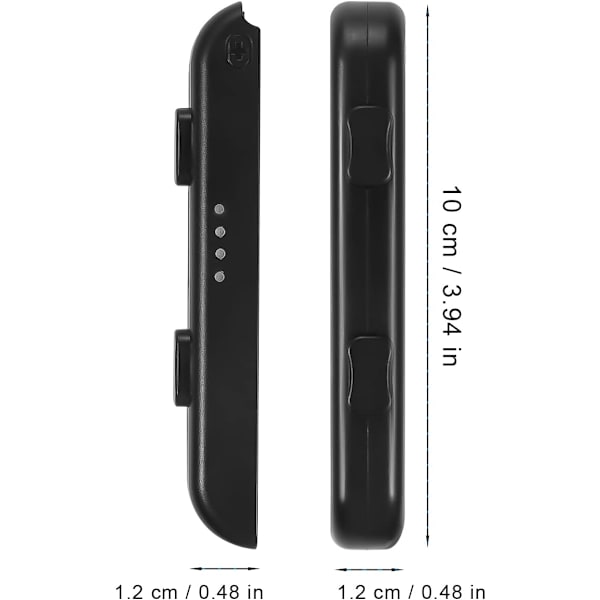 2-paknings kontrollerstropper Håndleddsstropper for kontroller Svart Håndleddskontroller Justerbart elastisk kontrollerarmbånd Armbånd for Switch