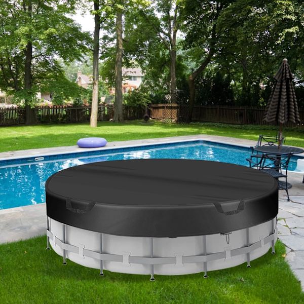 Pool Covers til Overjordiske Pools, Runde Solvarme Pool Covers til Overjordiske Pools - Pool Presenning, Spa Cover, Pool Tilbehør, Øger Stabilitet