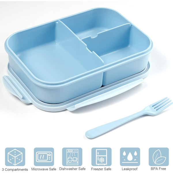 Bentolådor Vuxna Lunchlåda Lunchbehållare för Vuxna 3