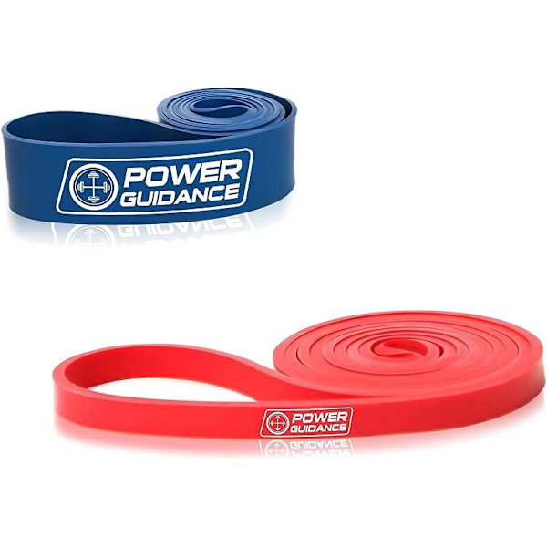 Pull Up  Assisted Pull-up Resistance Eercise-fr Bdy Stretching, Pwerlifting, Resistance Training-Blue & Red Red Red