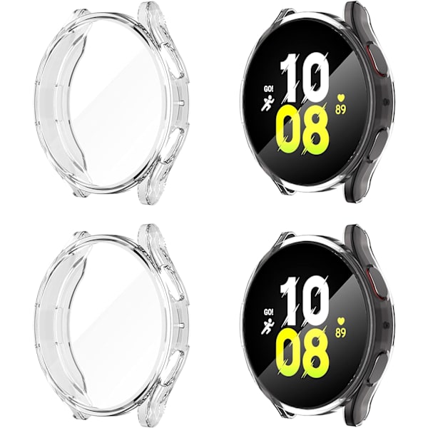 4-pack för Samsung Galaxy Watch 5 40 mm fodral, All-Around-skyddande