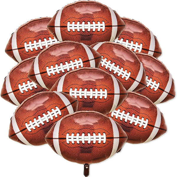 Fotbollsballonger 12 st. Födelsedagsboll