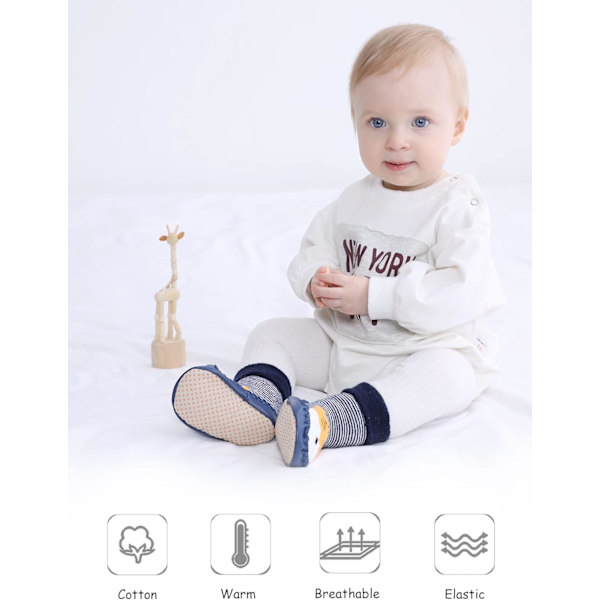 Skridsikre baby 2 par