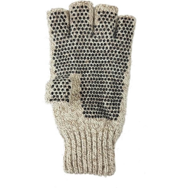 Ragg Wool Fingerless Handskar för män