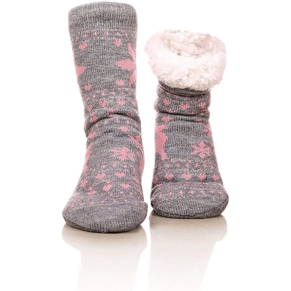 Fuzzy Warm Slipper Socks Women Winter floor Socks Super Soft lined with