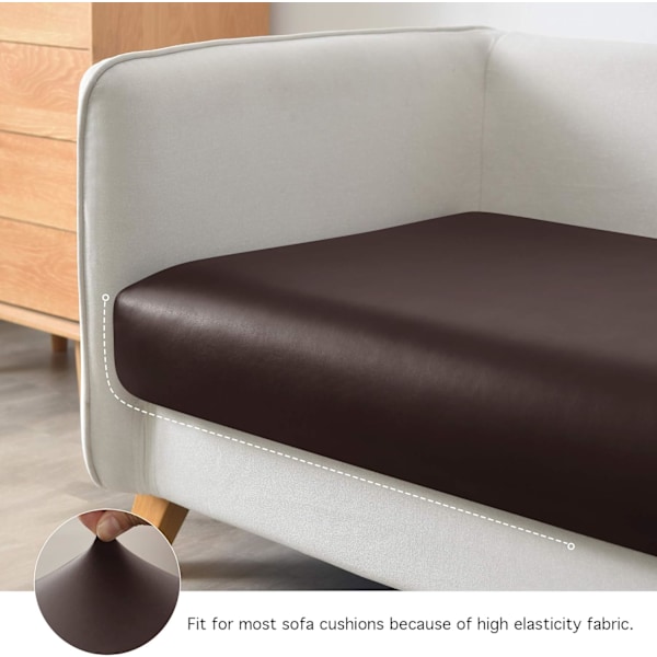 PU Læder Sofa Sofa Betræk Vandtæt Elastisk Stol RV