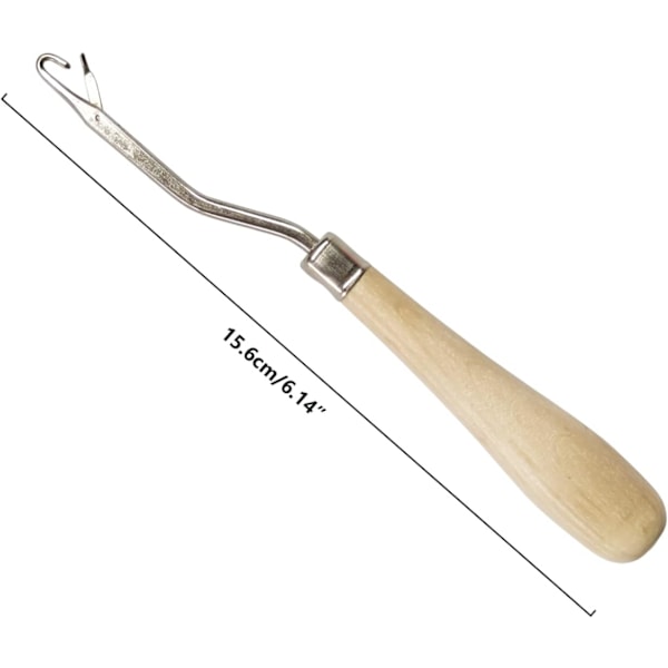 Snäppverktyg, 3-pack träkrokar