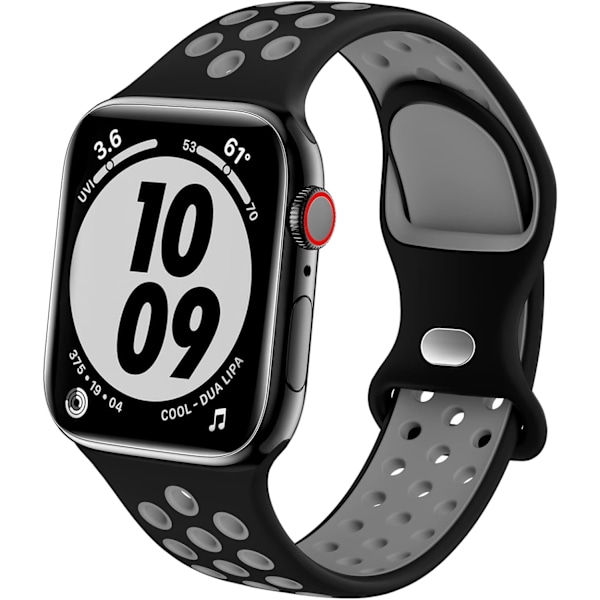 Sportband kompatibel med Apple Watch Band 40mm 49mm 45mm 44mm 42mm