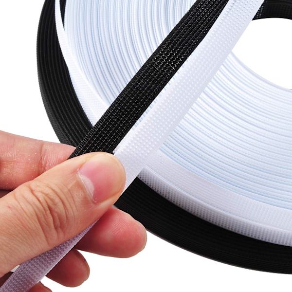 5 meter vit polyester urbening - för korsettsömnad brudklänning