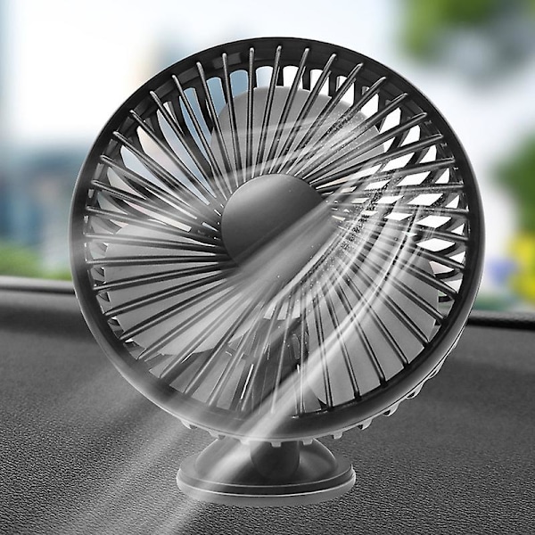 Multifunktionel USB bilventilator Bil elektrisk ventilator