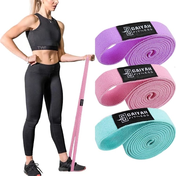 Lng  fr Wrking ut Wmen, Fabric , Stretch  fr Eercise   Set fr Physical Therapy, Elastic  fr Eercise, Ligas para Hacer Mint/Pink/Violet