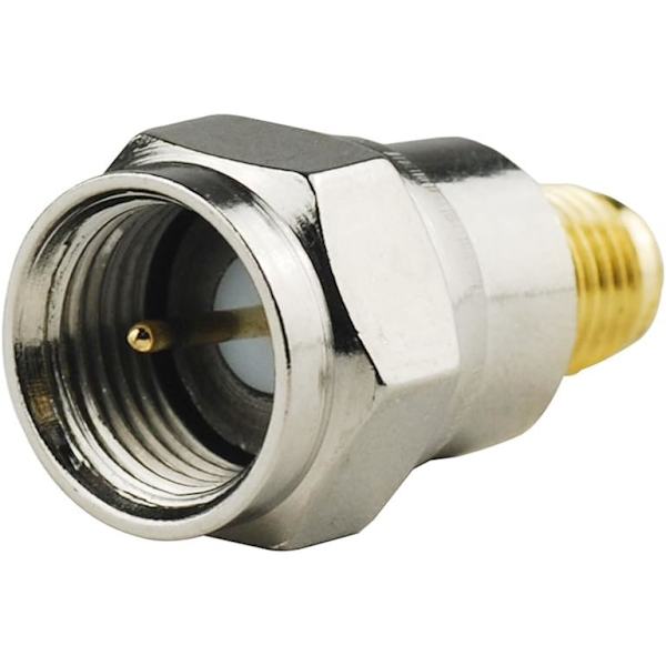 FM DAB+ antenn-adapter F-hane till SMA-hona