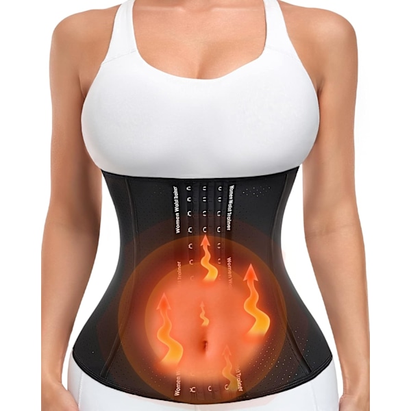 Korsett midjetrener for kvinner. Midjetrimmer Cincher Trenings Body Shaper