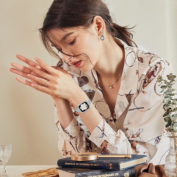 Kompatibel med Apple Watch Band 40 mm med fodral