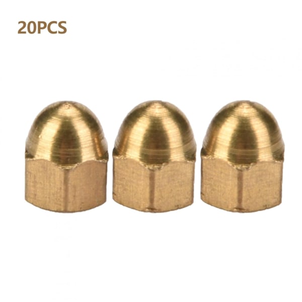 Messing Acorn Muttersett M3(20PCS)