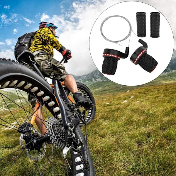 Cykelväxlar, 2 par mountainbikes