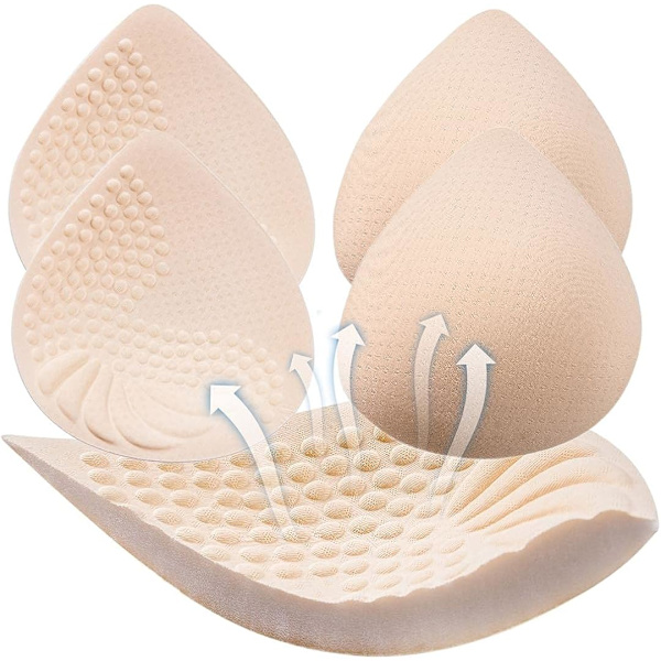 BH-innlegg i latex, 2 par latex-innlegg for sport