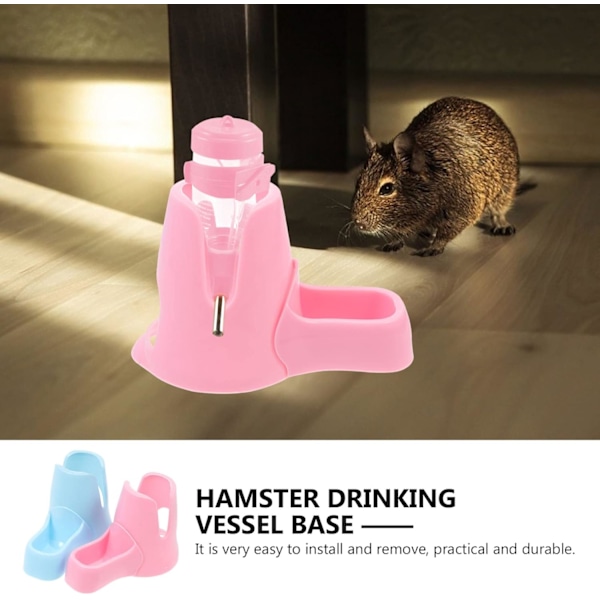 2 st automatisk vattenautomat för hamster, 3 i 1