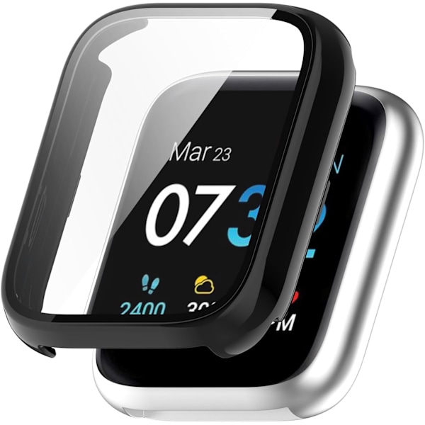 Kova PC Täysi Suoja Näytönsuoja Yhteensopiva iTouch Air 3 44mm Kotelon Kanssa (Musta)