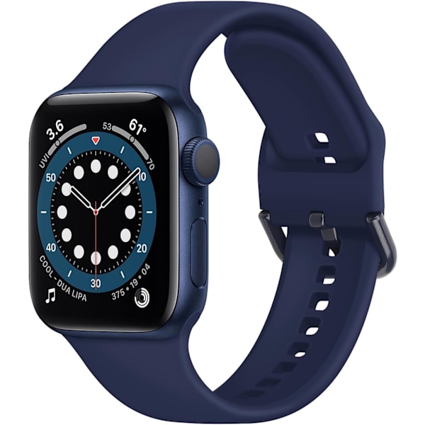 Kompatibel med Apple Watch-reim 45 mm 44 mm 42 mm 41 mm 40 mm 38 mm for