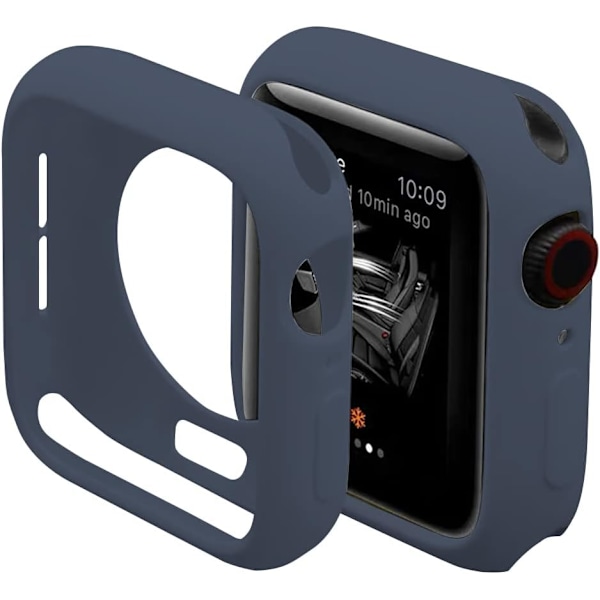 Skal Kompatibelt med Apple Watch SE Serie 6/5/4 44MM, Skyddstillbehör för iWatch 44 MM (Blå) Blå 44mm