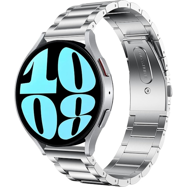 Kompatibel med Sumsung Galaxy Watch 7 40mm 44mm/Galaxy Watch 6 Classic 47mm 43mm/Galaxy Watch 6/5 44mm 40mm/Galaxy Watch 5 Pro 45mm Armband Män
