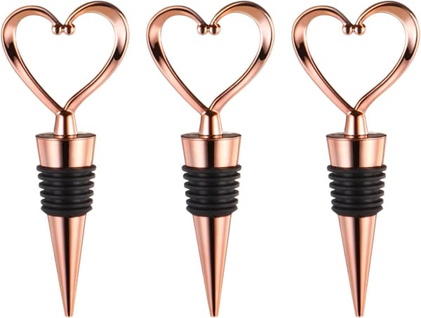 Vinpropp 3-pack Vinflaskpropp Återanvändbara vinproppar Läcksäkra vinkorkar Flasklock för att hålla standardflaskor Vin Champagne färskt