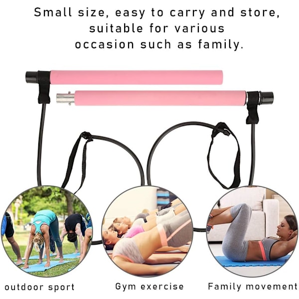 Eercise Stick,  Yga Pulling Rpe Fitness Equipment Hme Full Bdy Wrkut   Multifunctin   Sing Elastic Rds Defult Defult