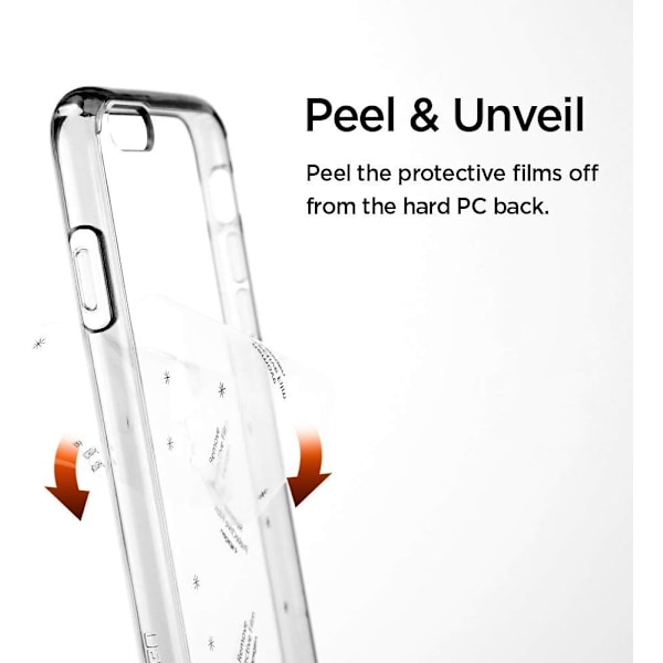 Ultra Hybrid Designet for iPhone Xs MAX Deksel (2018) - Krystallklar Krystallklar